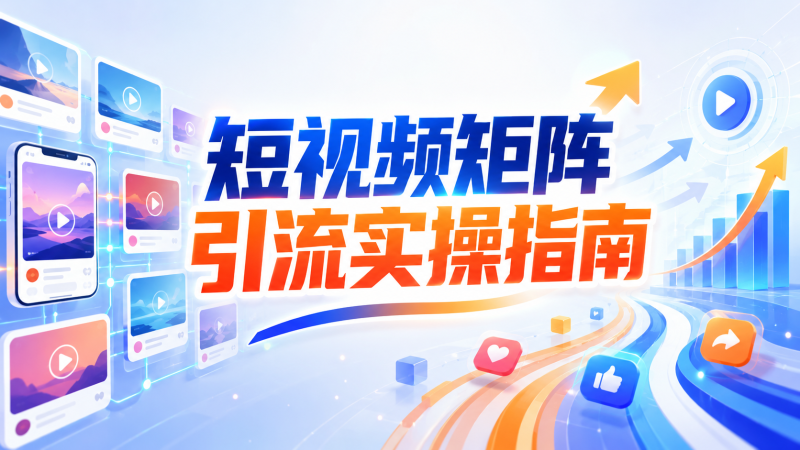 【2026.08.26】短视频矩阵引流实操指南:五大平台流量推广、爆款选题与AI批量创作-墨叔轻创