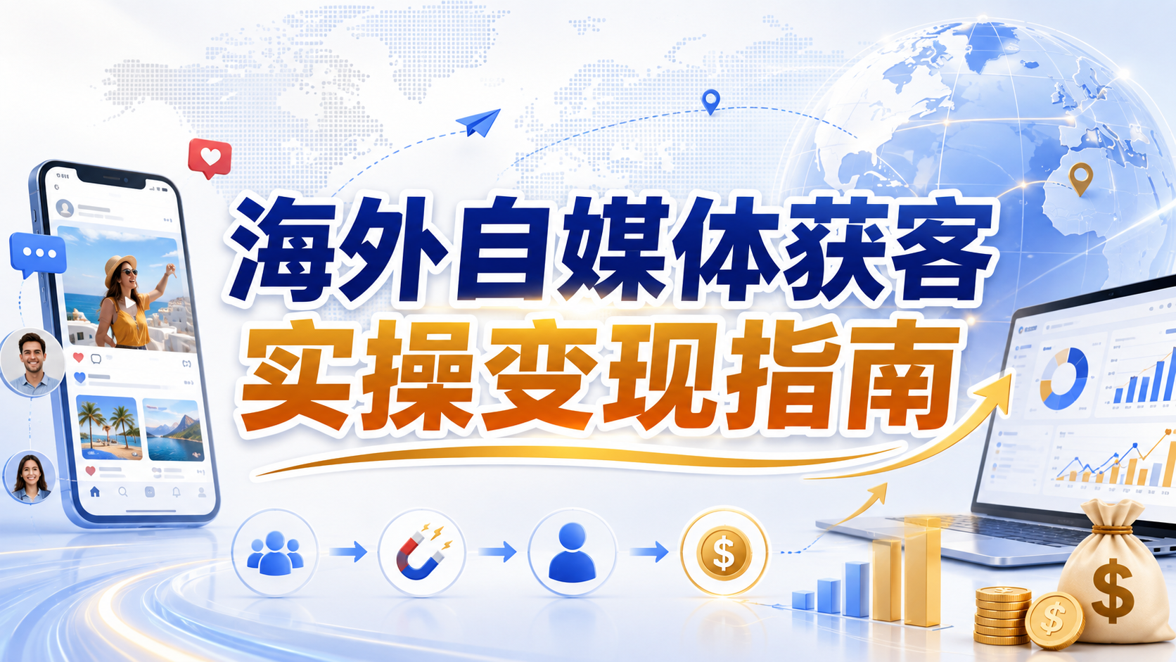 图片[1]-【2026.08.13】海外自媒体获客实操变现指南：谷歌与海外社媒开发客户全流程学习-墨叔轻创网