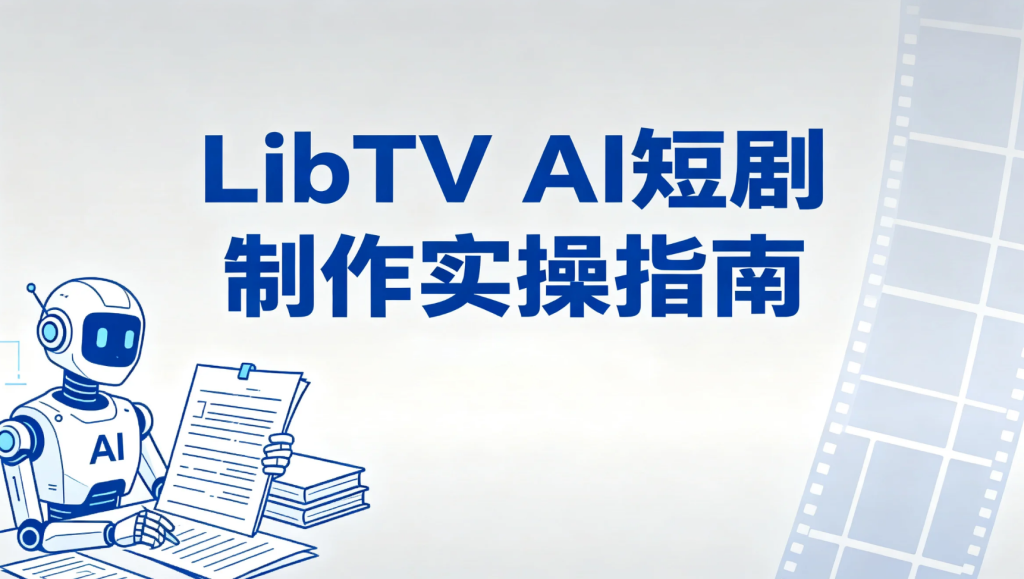 【2026.08.07】LibTV AI短剧制作实操指南：小说转玄幻短剧与AI视频创作学习-墨叔轻创