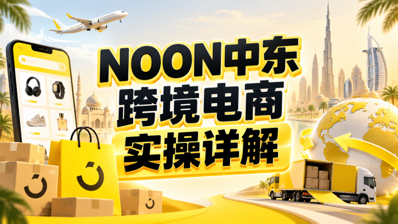 【2026.09.12】NOON中东跨境电商实操详解:从开店到履约售后全流程-墨叔轻创
