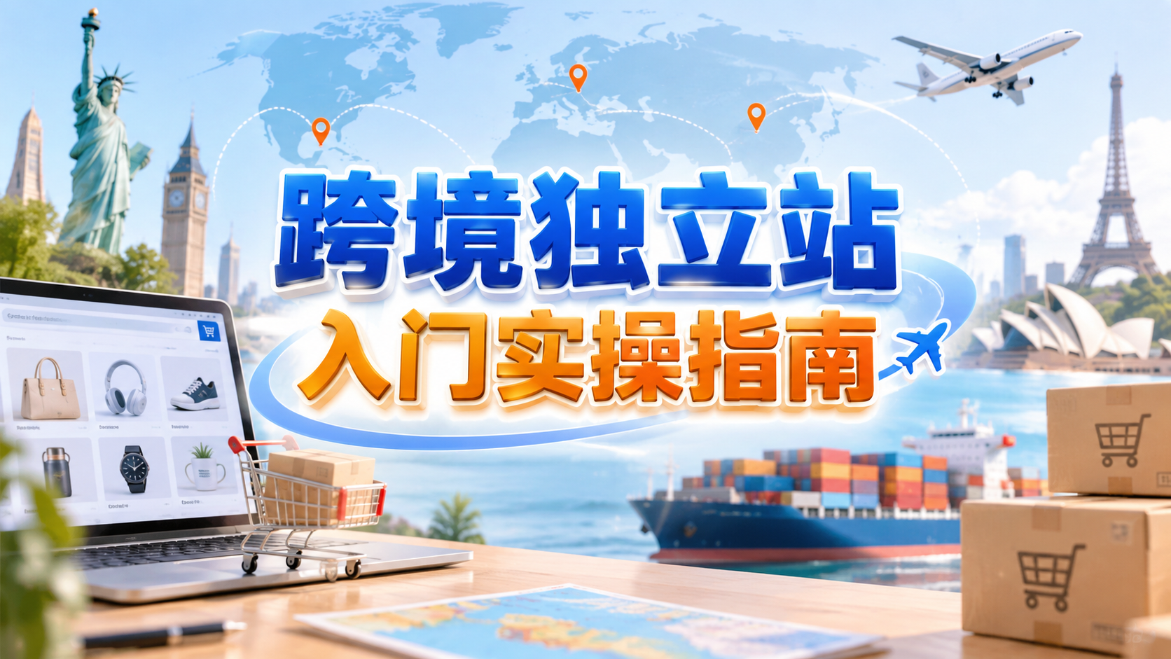 【2026.09.09】跨境独立站入门实操指南:从0到1梳理选品、建站与引流方法-墨叔轻创网