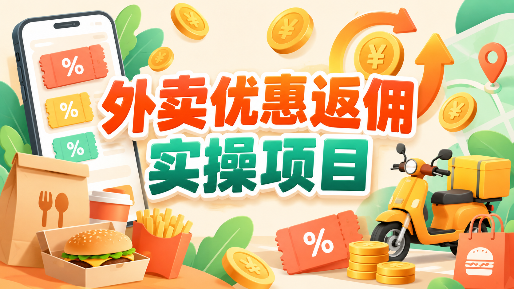 【2026.09.11】外卖优惠返佣实操项目:低成本体验福利与推广变现研究-墨叔轻创网