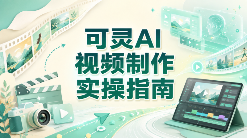 【2026.09.01】可灵AI视频制作实操指南:从提示词到角色一致性与成片流程-墨叔轻创