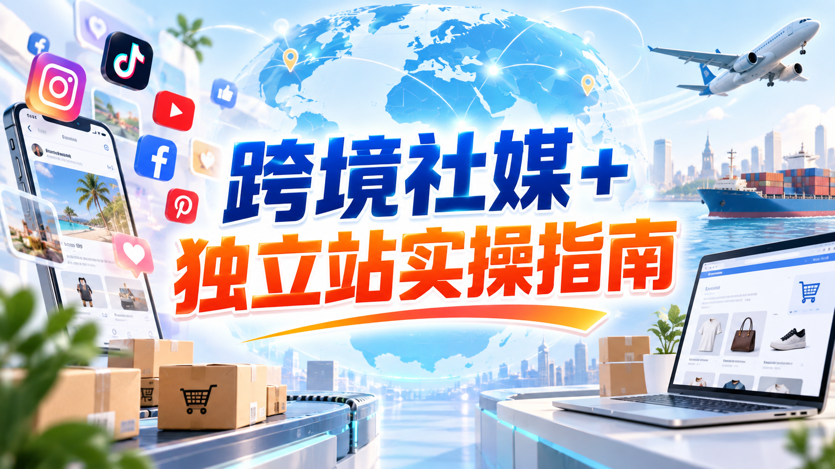 【2026.09.14】跨境社媒+独立站实操指南:从选品、TK获客到建站运营与私域复购-墨叔轻创网