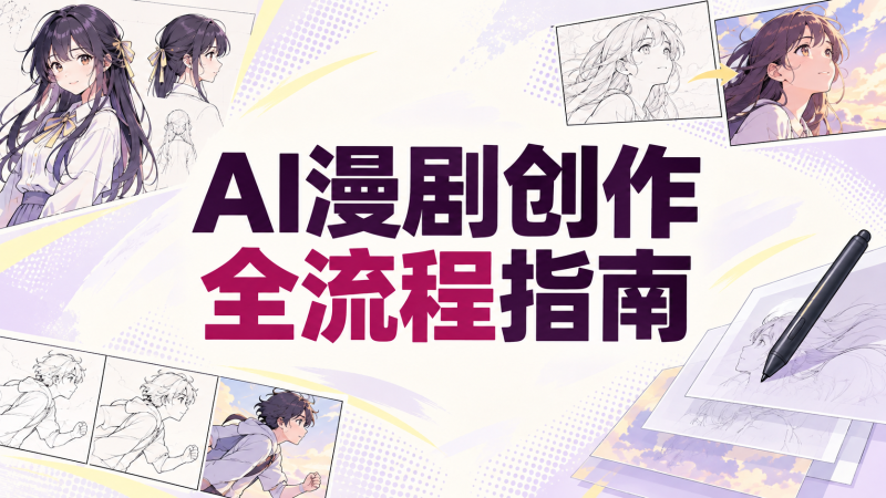 【2026.09.16】AI漫剧创作全流程指南:从剧本拆解到内容制作的完整路径-墨叔轻创